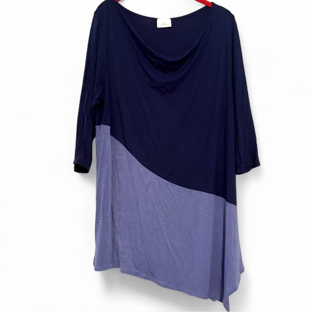 Misia colorblock blouse